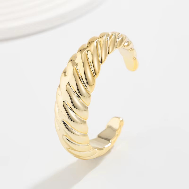 Pulseras irregulares de moda para mujer, brazalete de plástico con personalidad , joyería de moda.